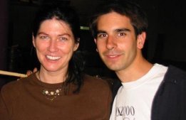 Xavier with Kelly Deal of The Breeders