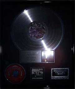 RIAA Award for Check Your Head